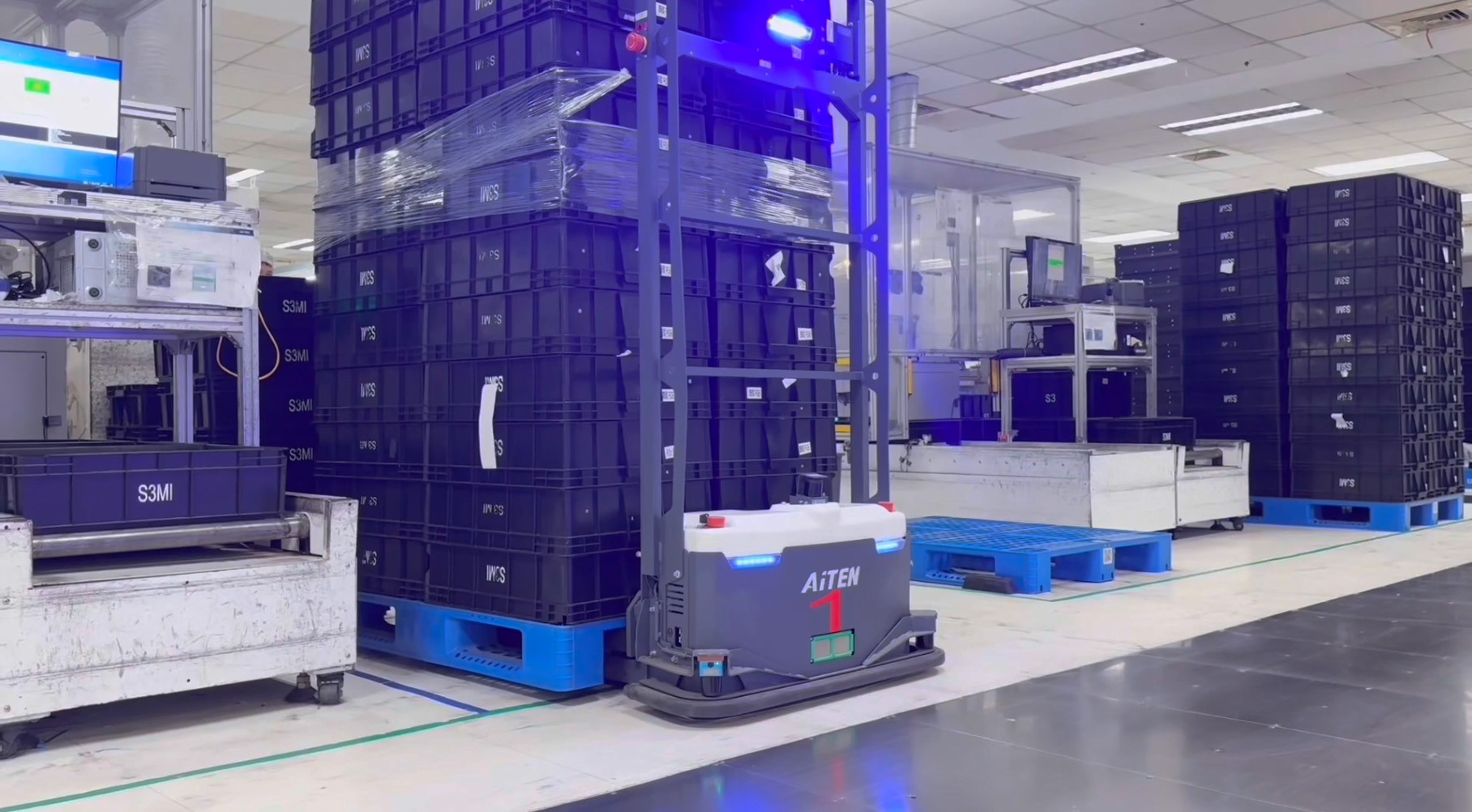 ​AGV无人叉车的应用：AiTEN huatihui如何赋能工厂内部物流